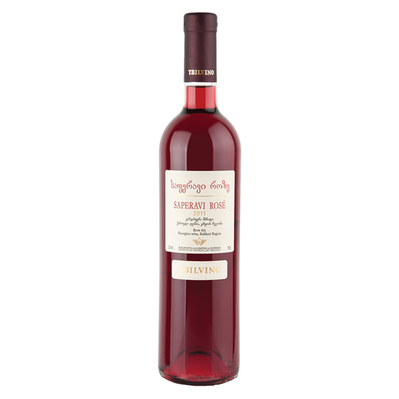 Wine / Saperavi / Pink / Dry / Tbilvino / 0.75 ml