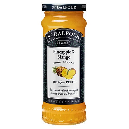 St. Dalfour High Fruit Content Spread Pineapple & Mango 284g