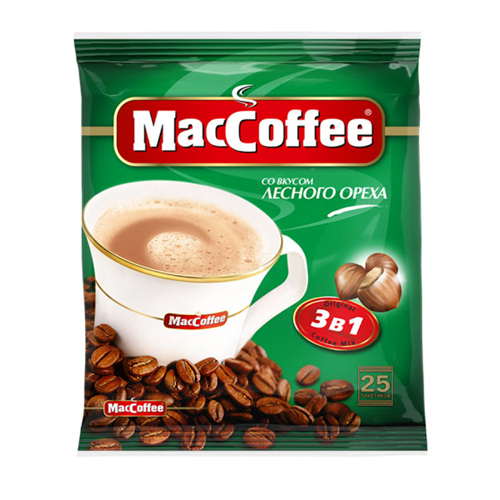 Instant coffee / McCoffe with nuts /