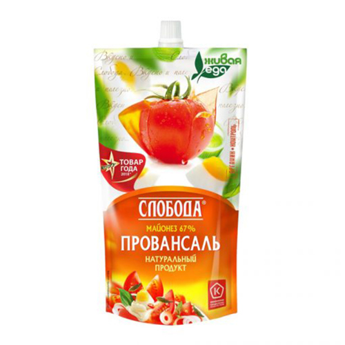 Mayonnaise / Sloboda Provencal with dispenser / 400 ml