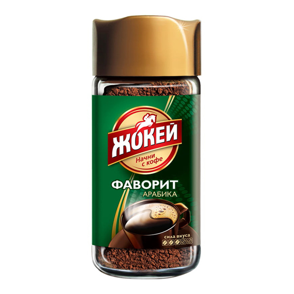 Instant coffee / Jockey favorite soluble / 100 gr