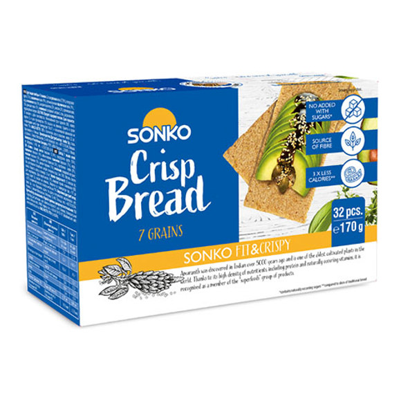 Crispy bread/Sonko/rye 10*170g