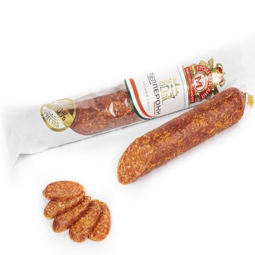 Sausage / Grodnenski / Pepperoni, raw smoked, high quality 16 * 280 gr