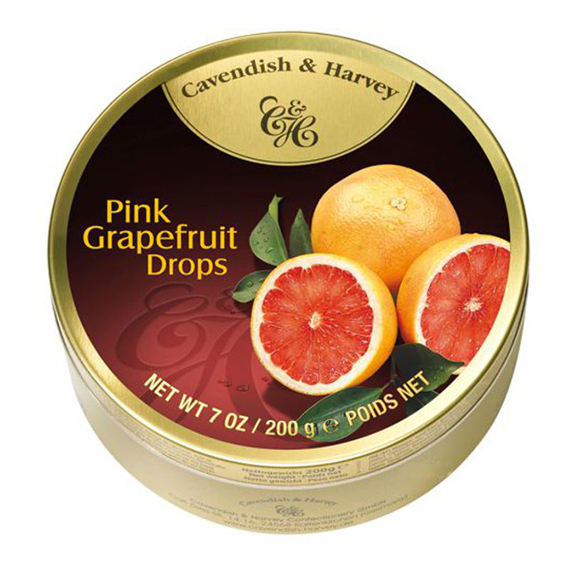 Candy C&H Pink grapefruit drops 200 gr