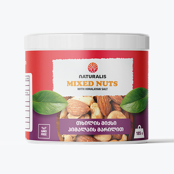 Nut mix with Himalayan salt Naturalis 185g