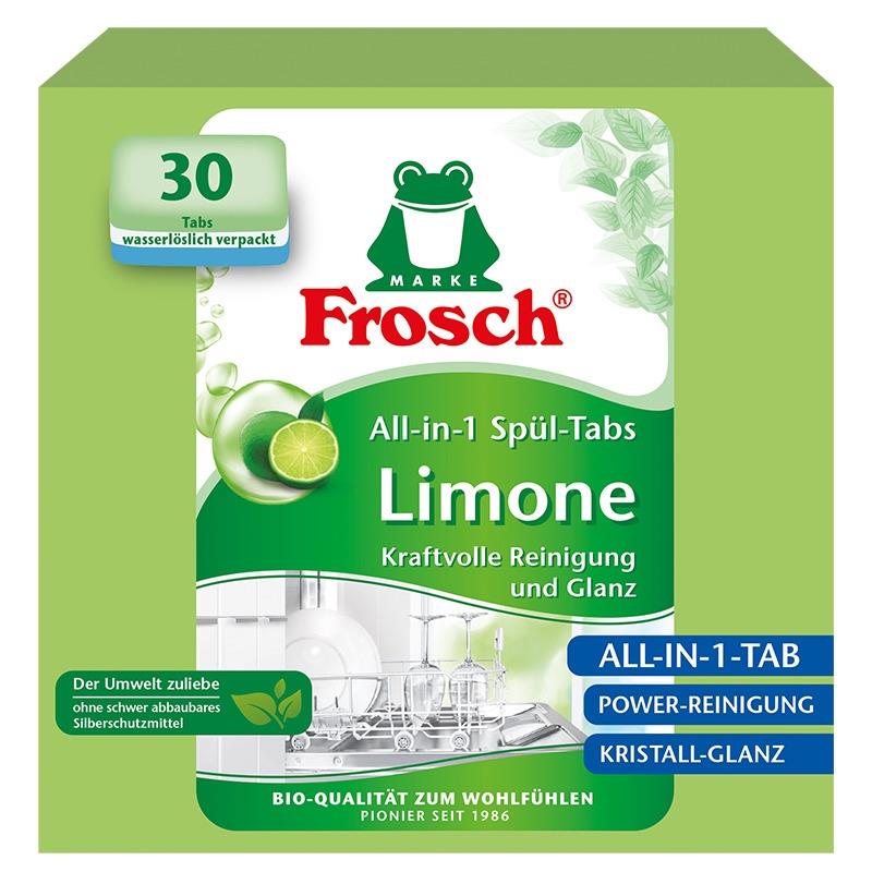 Dishwasher tablet Lemon / FROSCH / No. 30