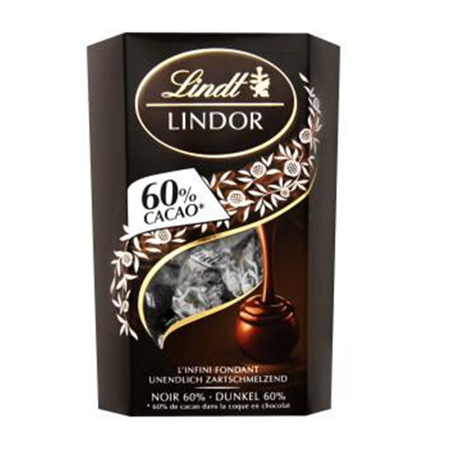 Chocolate / LINDOR BALLS DARK 60% 8x200G / 200 gr