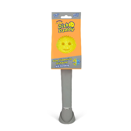 Dish grinding sponge with liquid tank /Scrub daddy