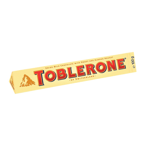 Milk chocolate / Toblerone / Honey and almond nougat (4*20) 80*100 g