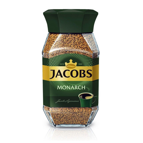 Instant coffee / Jacobs Monarch / 47.5 g glass