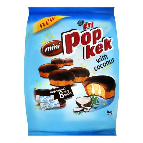 Eti Cake / Popkek with Mini Coconut / 10 pcs 144 gr