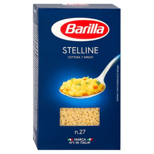 Pasta / Barilla Stelline No. 27 / 450 gr