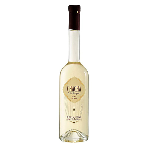 Wine / Chacha Saperavi Oak / 0.5 liter.