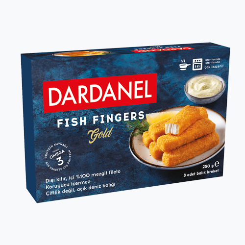 Fish croquettes/ Dardanel/ Alaska haddock croquettes 10*250g