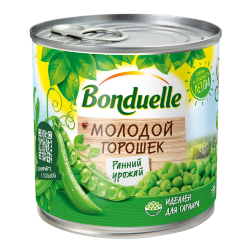 Young peas /Bonduel/ 425 ml
