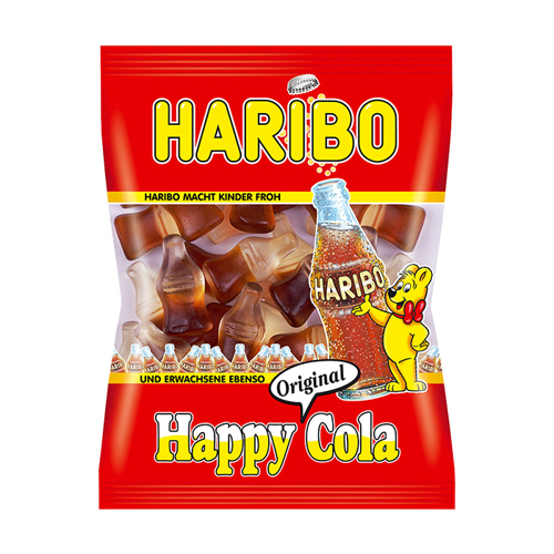 Gummy candy / Haribo Happy Cola / 100 gr