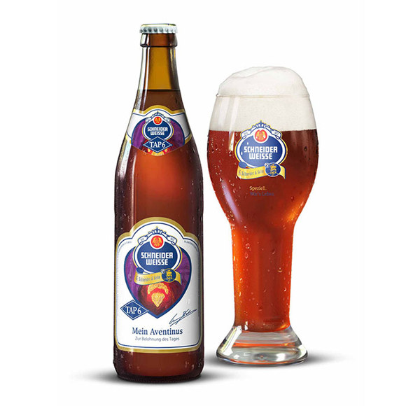 ლუდი Schneider Weisse ჩამოსხმა 6 - 'დღის ჯილდო' გაუფილტრავი 8, 2 % 0,5მლ