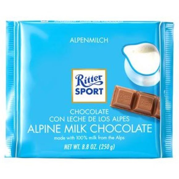 Chocolate with alpine milk / Ritter Sport / Ritter Sport / 250 gr