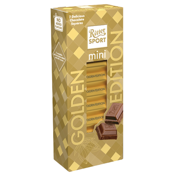 შოკოლადი/ რიტერ სპორტი/ მინი/ Golden Edition/ რძიანი შოკოლადი / 8*116 გ