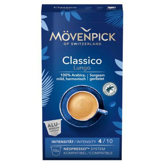 Coffee /Darboven/ "Movenpick", classic Lungo 8*57g capsule