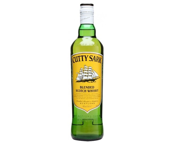 ვისკი  სკოჩი "CUTTY SARK"  0.7ლ