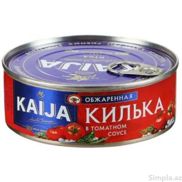 Canned fish / kaija herring in tomato / 240 gr