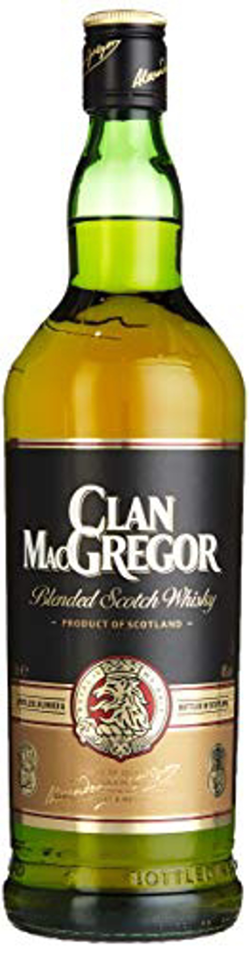 ვისკი   Clan Macgregor 1 L 40 % - ვისკი კლან მაკგრეგორი