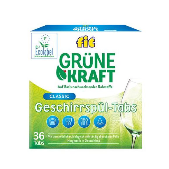 Dishwasher pills / Grune kraft / Grune kraft / 36 pieces