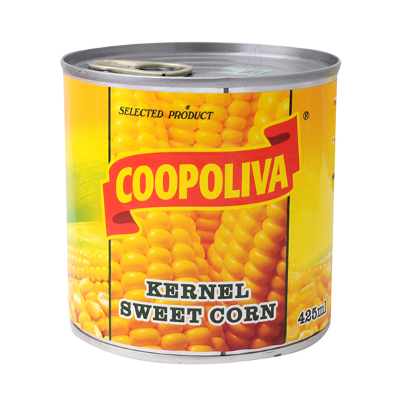 Canned / Coopoliva corn / 425 ml tin