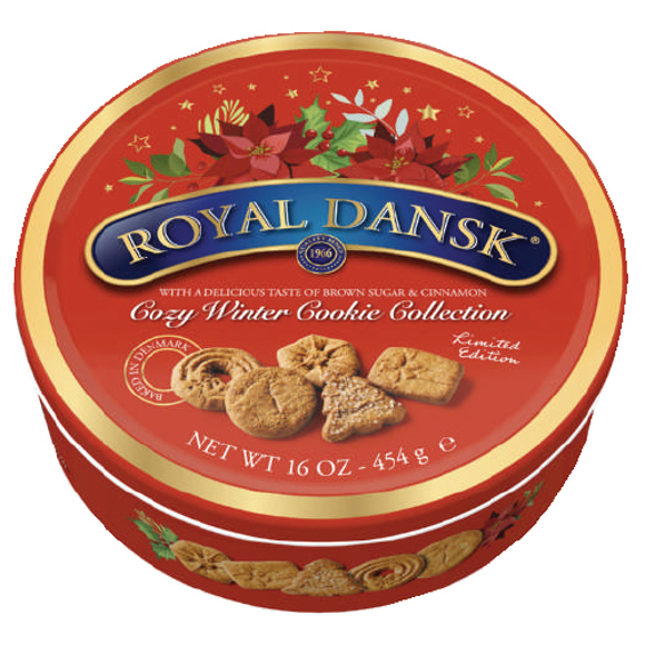 Cake /Kelsen/ "Royal Dansk" "Christmas assortment" 12*454 gr