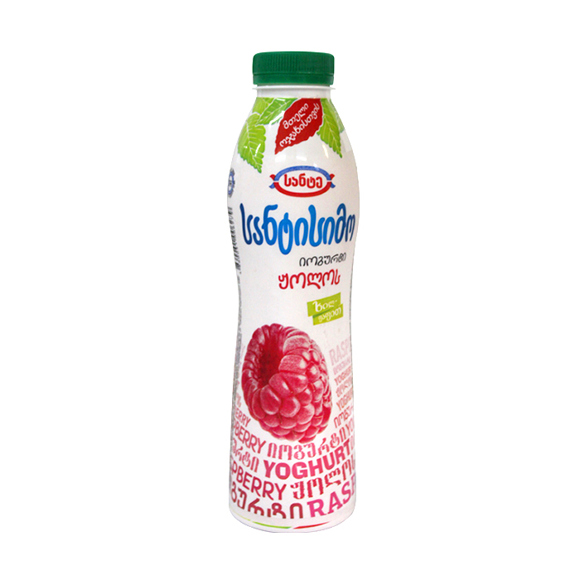 Yogurt / Creamy raspberry Santisimo / 590 gr