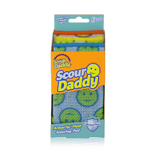 Colored Grinding Sponge - Pillow / Scrub Daddy / 3 pcs