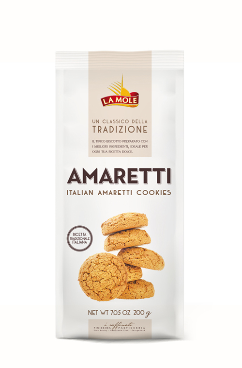 Biscuits / La Mole / Amaretti, traditional 12 * 200 gr