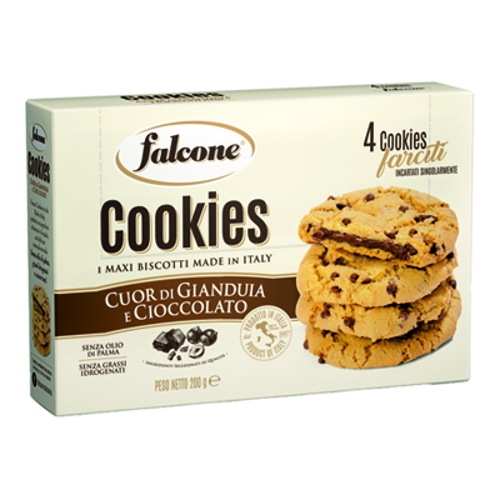 ორცხობილა/ falcone/ თხილისა და შოკოლადის შიგთავსით/ 12*200გ