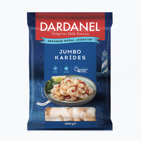 Shrimps/ Dardanel/ large shrimps 10*200g