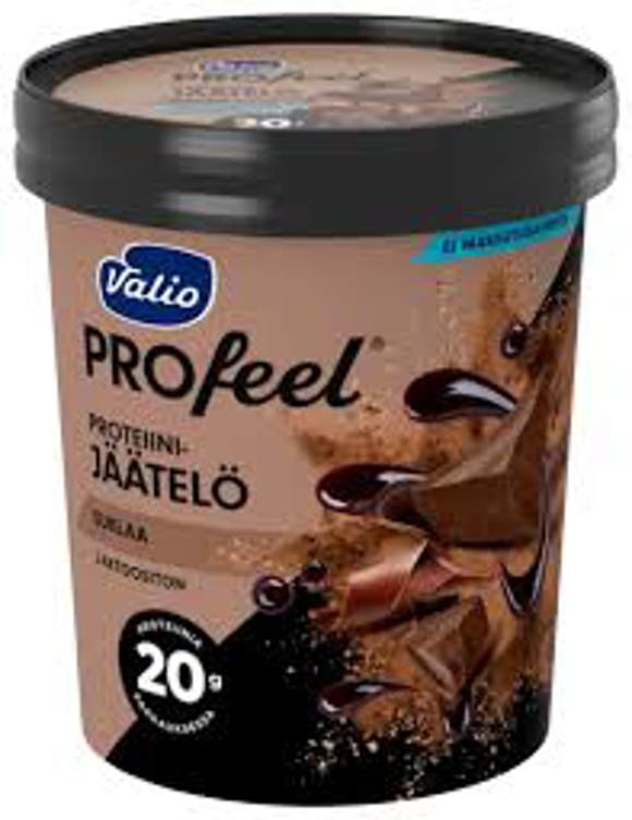 პროტეინის ნაყინი/Valio/ "Profeel" შოკოლადით /ულაქტოზო 6*480 მლ