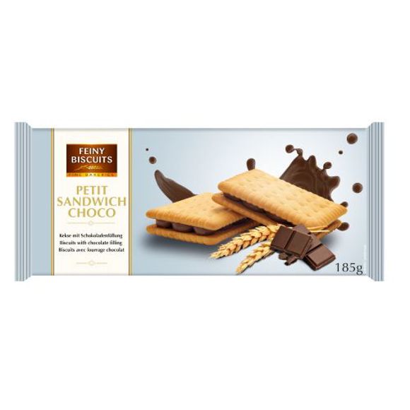 Biscuit/Feiny biscuits/"sandwich" with chocolate cream 14*185g