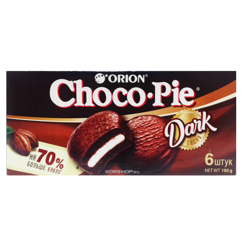 შოკოლადის ბისკვიტი 'Choco Pie Dark' 30გ