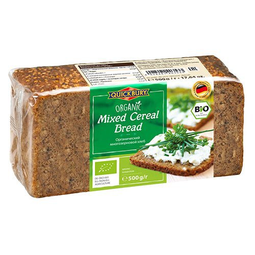 BREAD / QUICK BURY / Mixed grain, organic 500 g