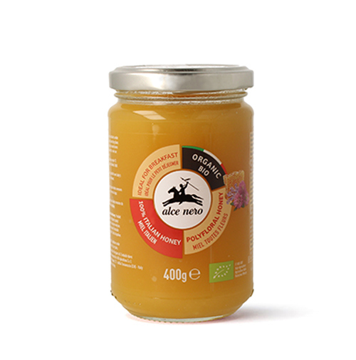 Honey / Alce Nero / Field flowers 400 gr