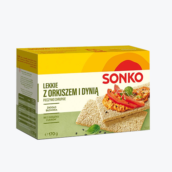 Crispy bread/Sonko/with wheat and pumpkin seeds 10*170g