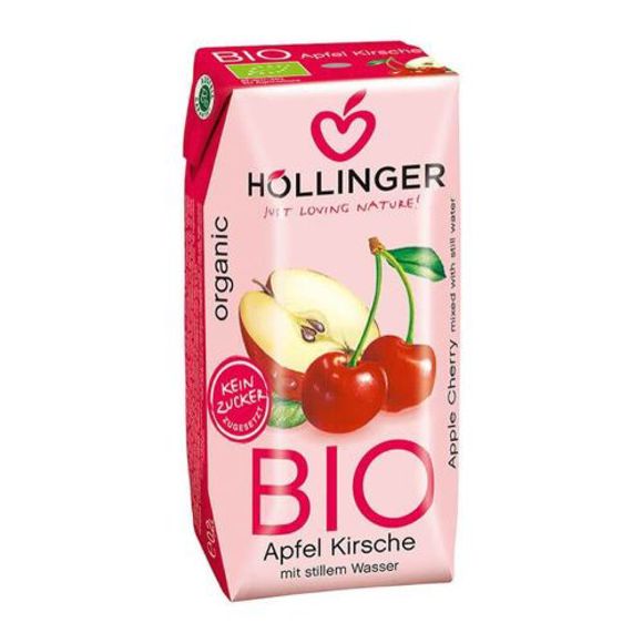 Juice / Hollinger / Organic apples and cherries 200 ml