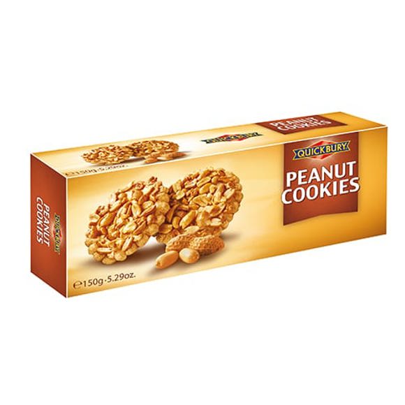 QUICK BURY - sugar-free groundnut biscuit with hazelnut 150 gr