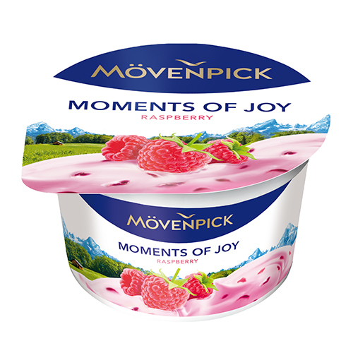 Yogurt / Movenpick / with raspberry 20*100 gr