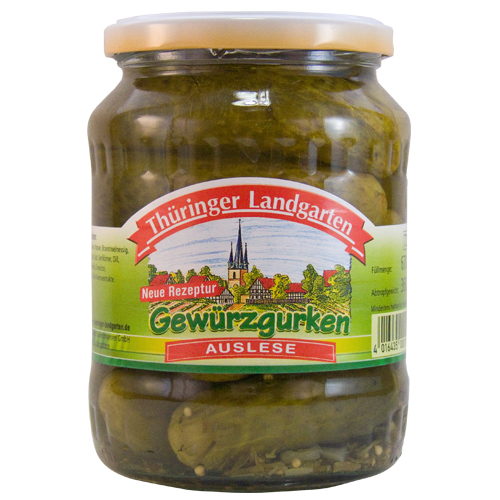 კიტრის მწნილი/ Thüringer Landgarten/ 12*670გ