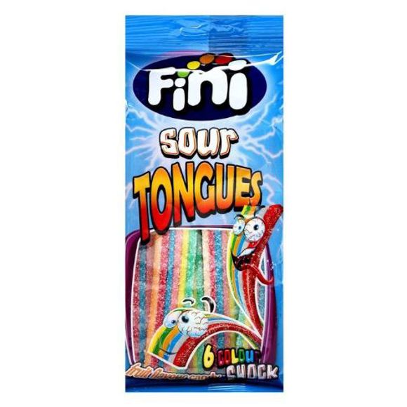 Jellybon Fini "Sour 6-colored tongues" 100 gr