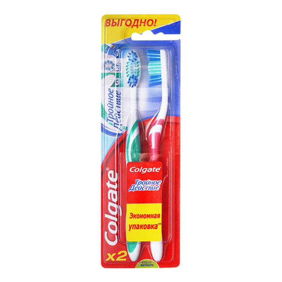 Toothbrush / Colgate 1 + 1