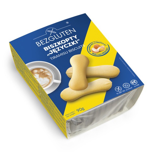 Biscuit / BEZGLUTEN / Tiramisu, gluten-free 8 * 90 gr