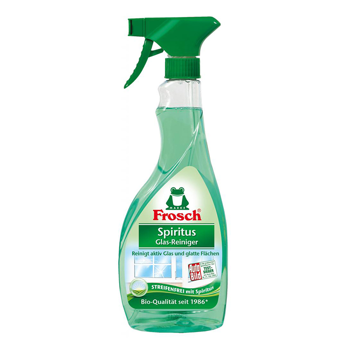 FROSCH - შუშის საწმენდი სპრეი სპირტით,500 მლ.