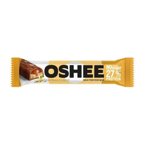 Sugar-free protein bar 27%/ OSHEE / with vanilla and caramel 12*49g